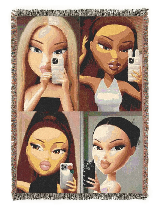 Mirror Selfie BFF! Blanket