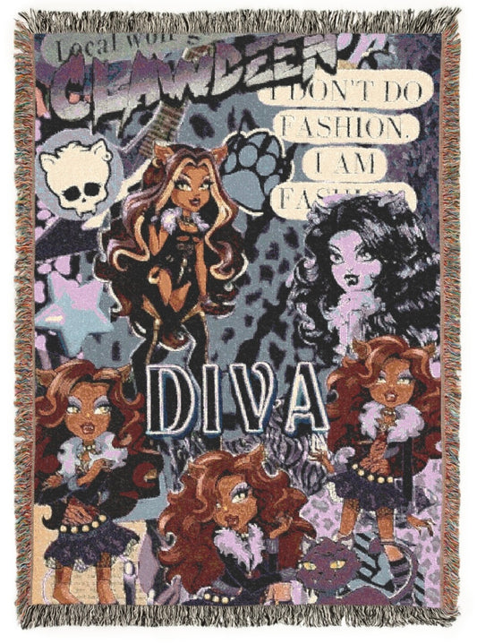 “Clawdeen” Monster High Blanket